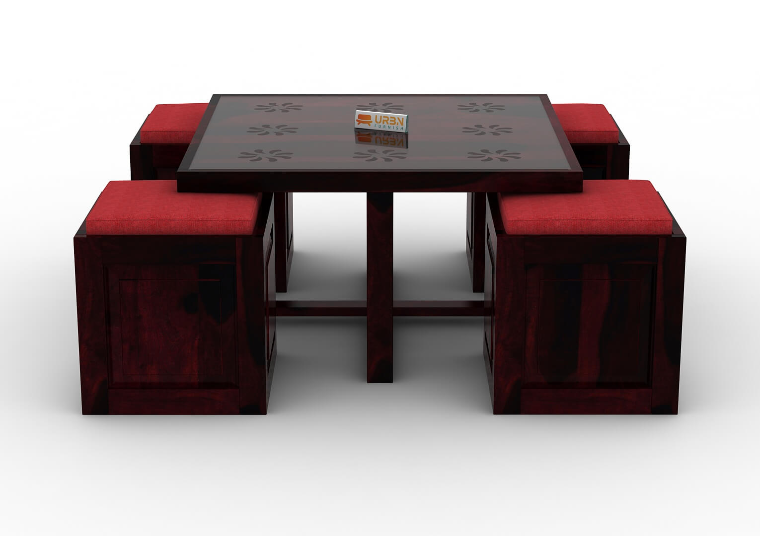 Aurora-Coffee-Table-Set-Walnut-Red_5