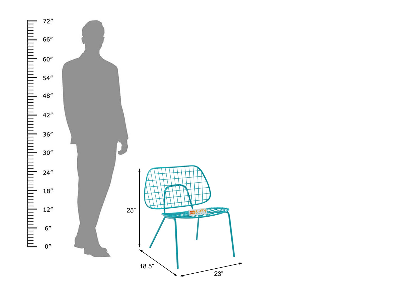 Avansha-Metal-Cafe-Chair-Cyan_4