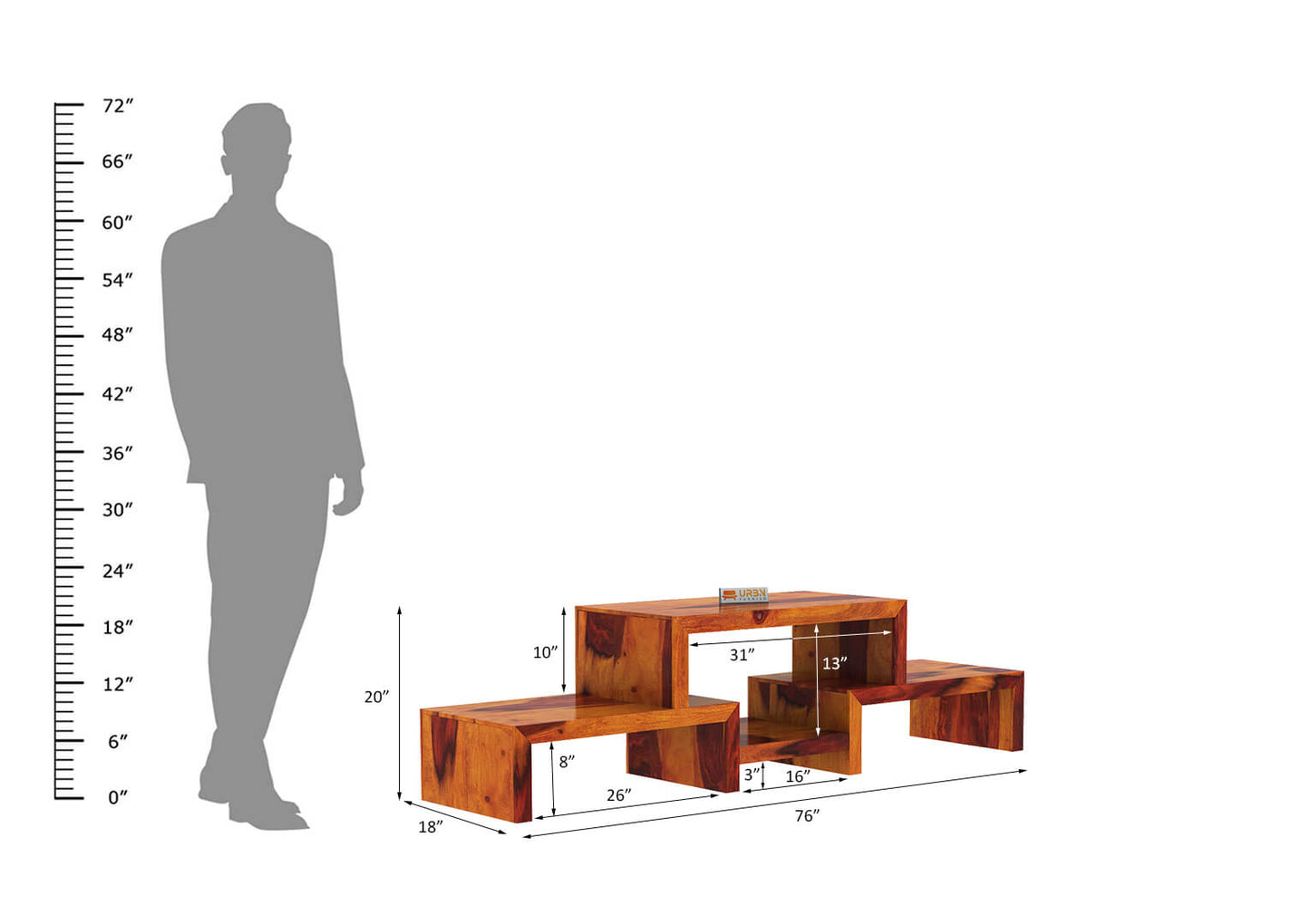 Belmounted Tv Unit - Urbnfurnish