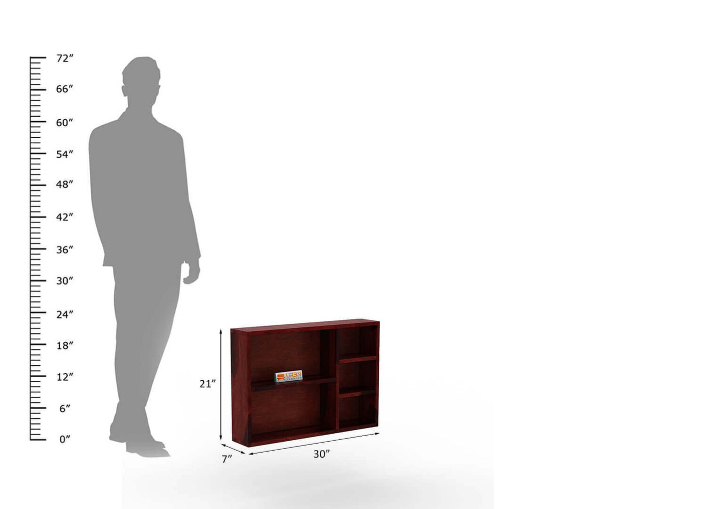 Berde Wall Shelf - Urbnfurnish