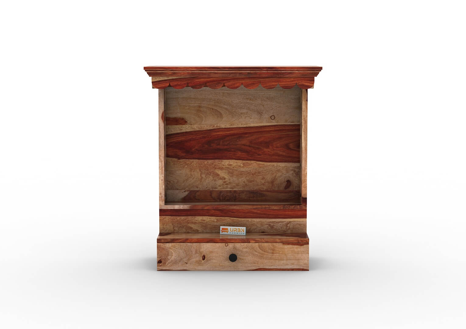 Bliss Home Temple (Honey Finish) - Urbnfurnish
