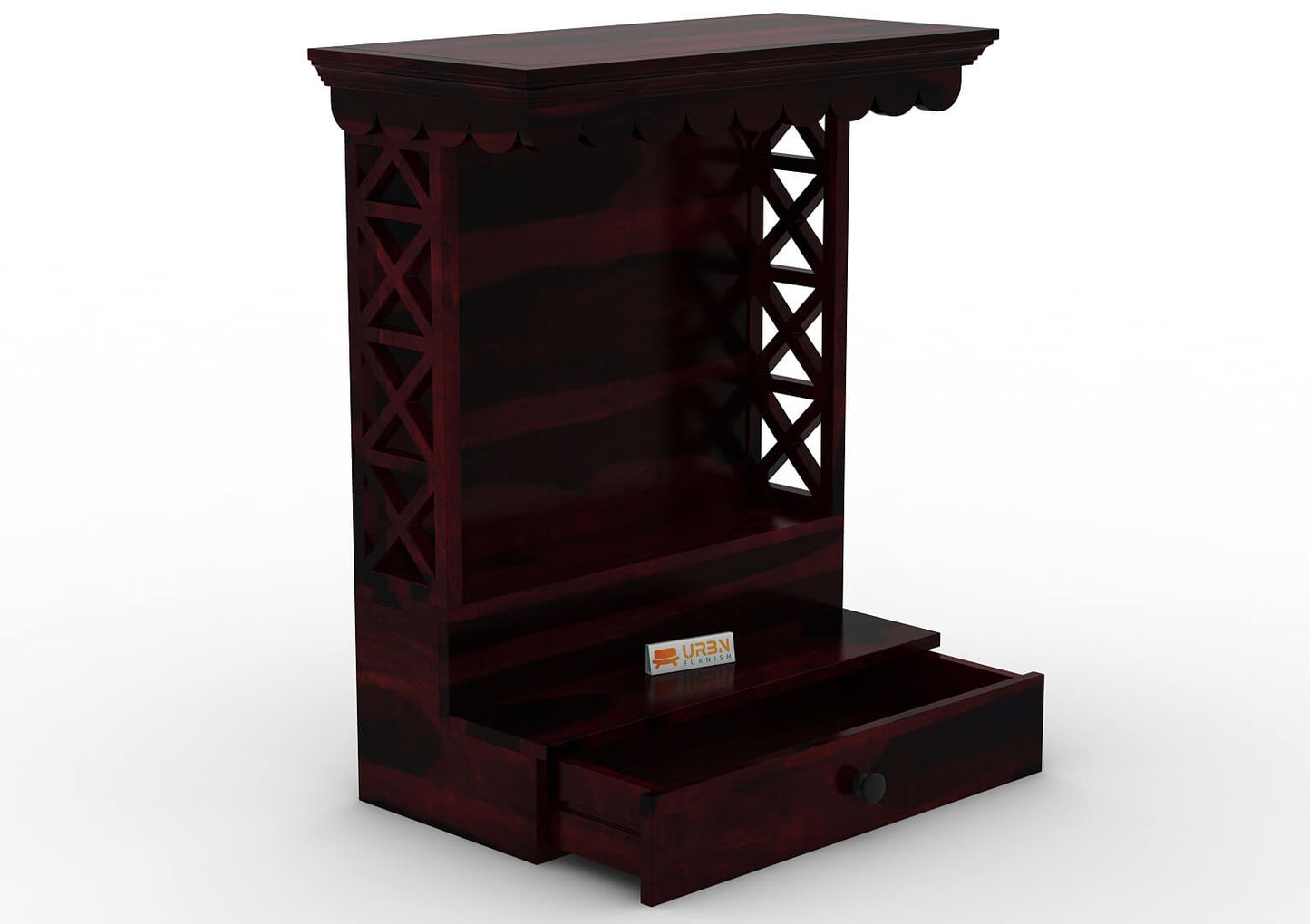 Bliss Home Temple (Honey Finish) - Urbnfurnish