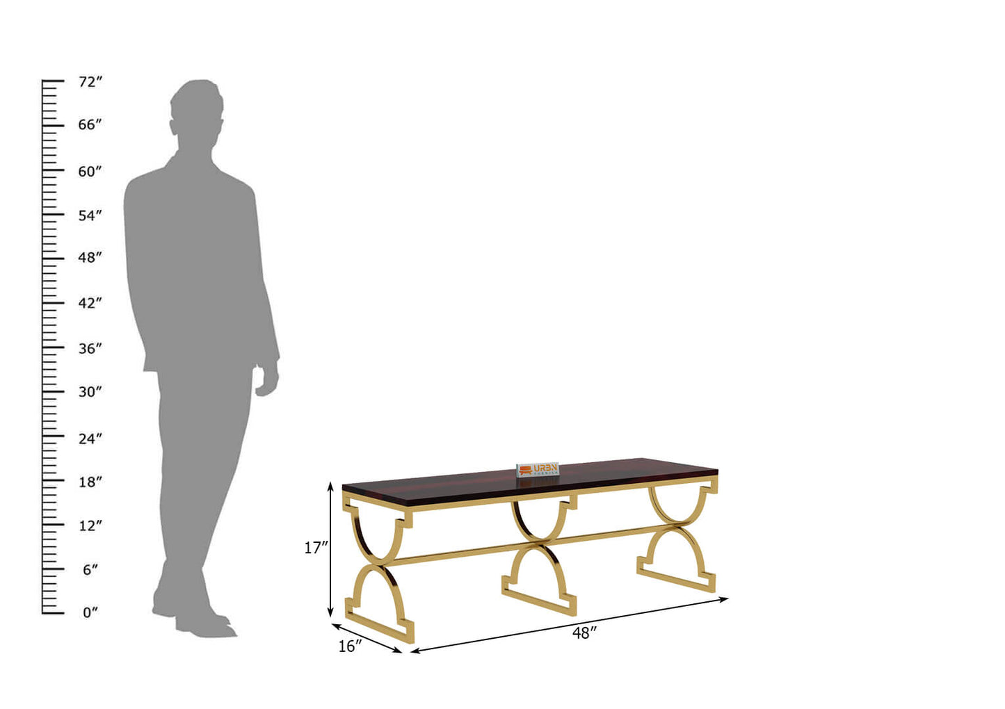 Boltano Bench - Urbnfurnish