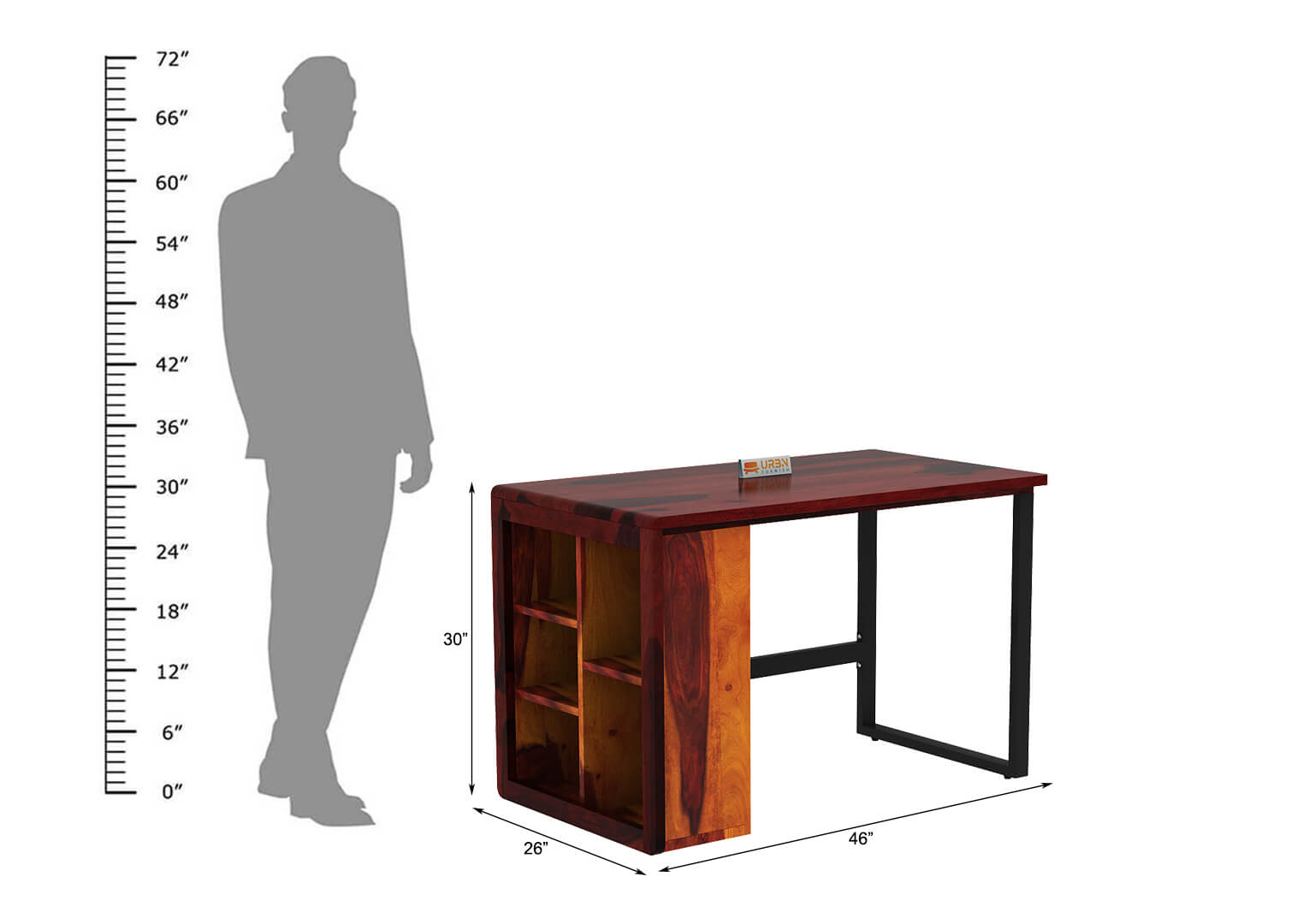 Breez-Study-Table-Honey-Mahogany_5