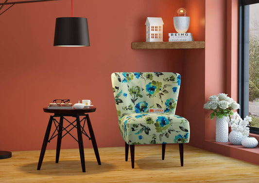 Cadiz Lounge Chair (Printed Fabric) - Urbnfurnish