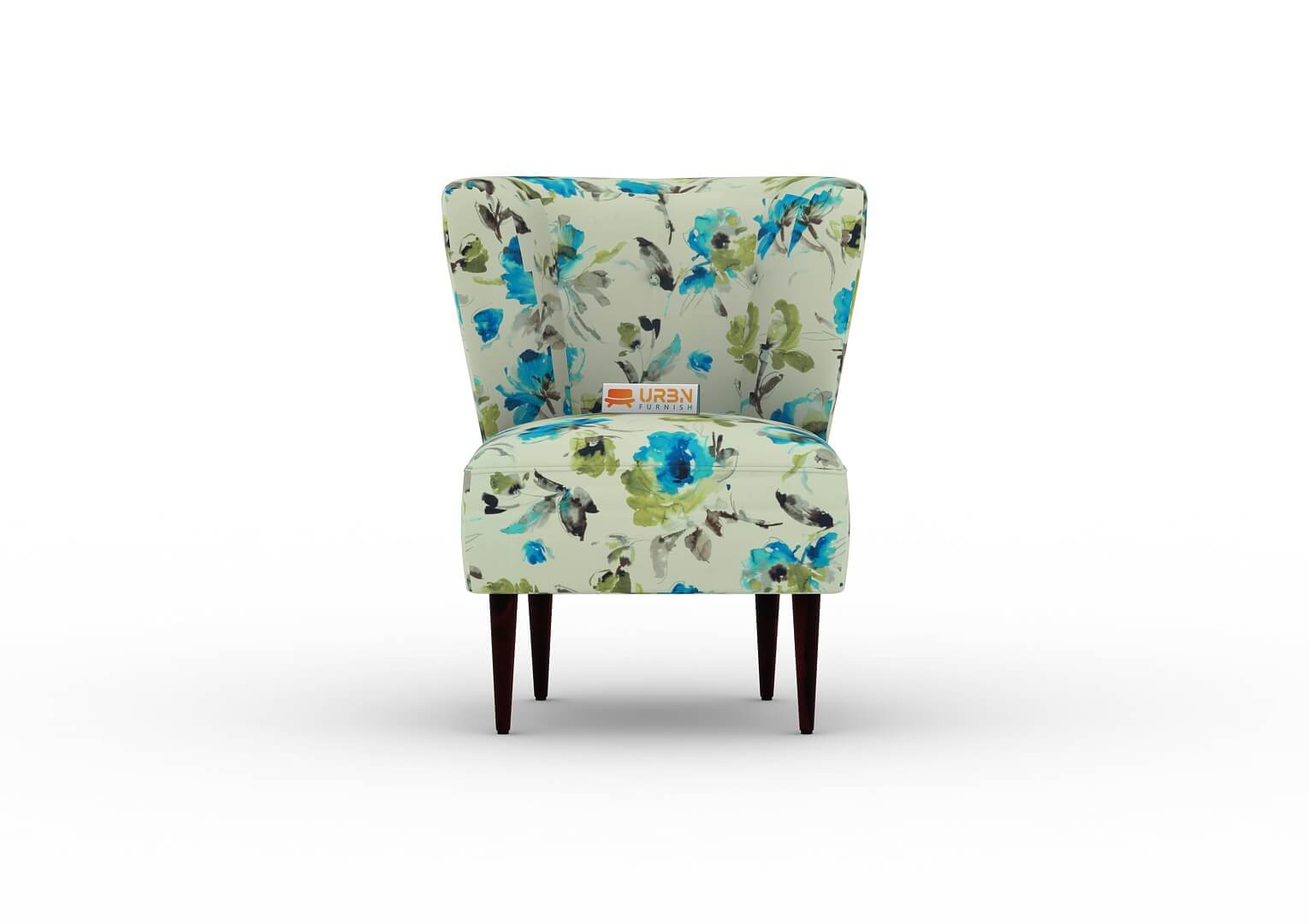 Cadiz Lounge Chair (Printed Fabric) - Urbnfurnish