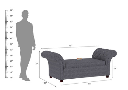 Canna Chaise Lounge - Urbnfurnish