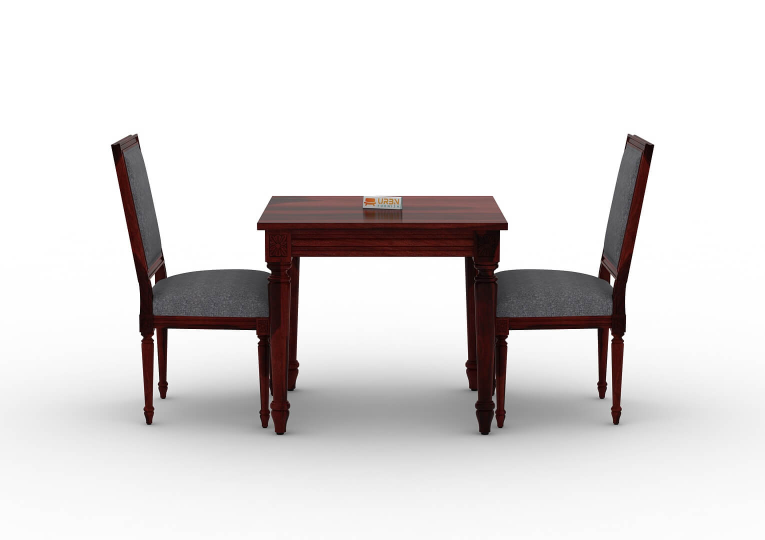 Carolina-2-Seater-Dining-Set-Mahogany-Gray_2