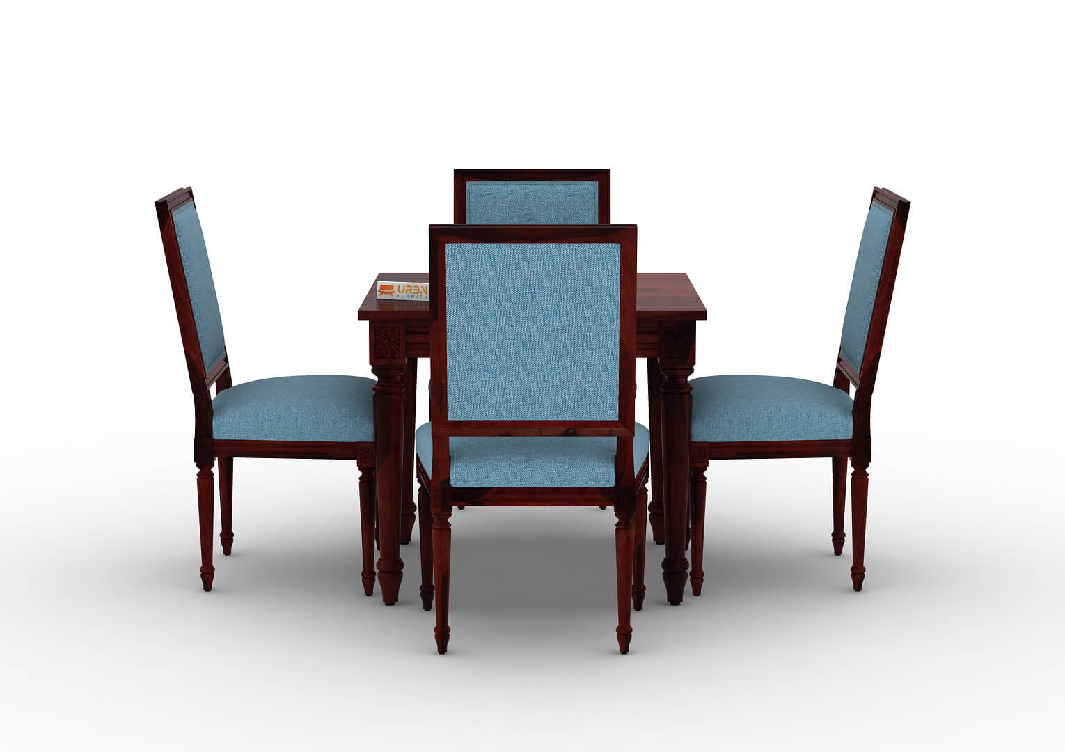 Carolina-4-Seater-Dining-Set-Mahogany-Blue_2