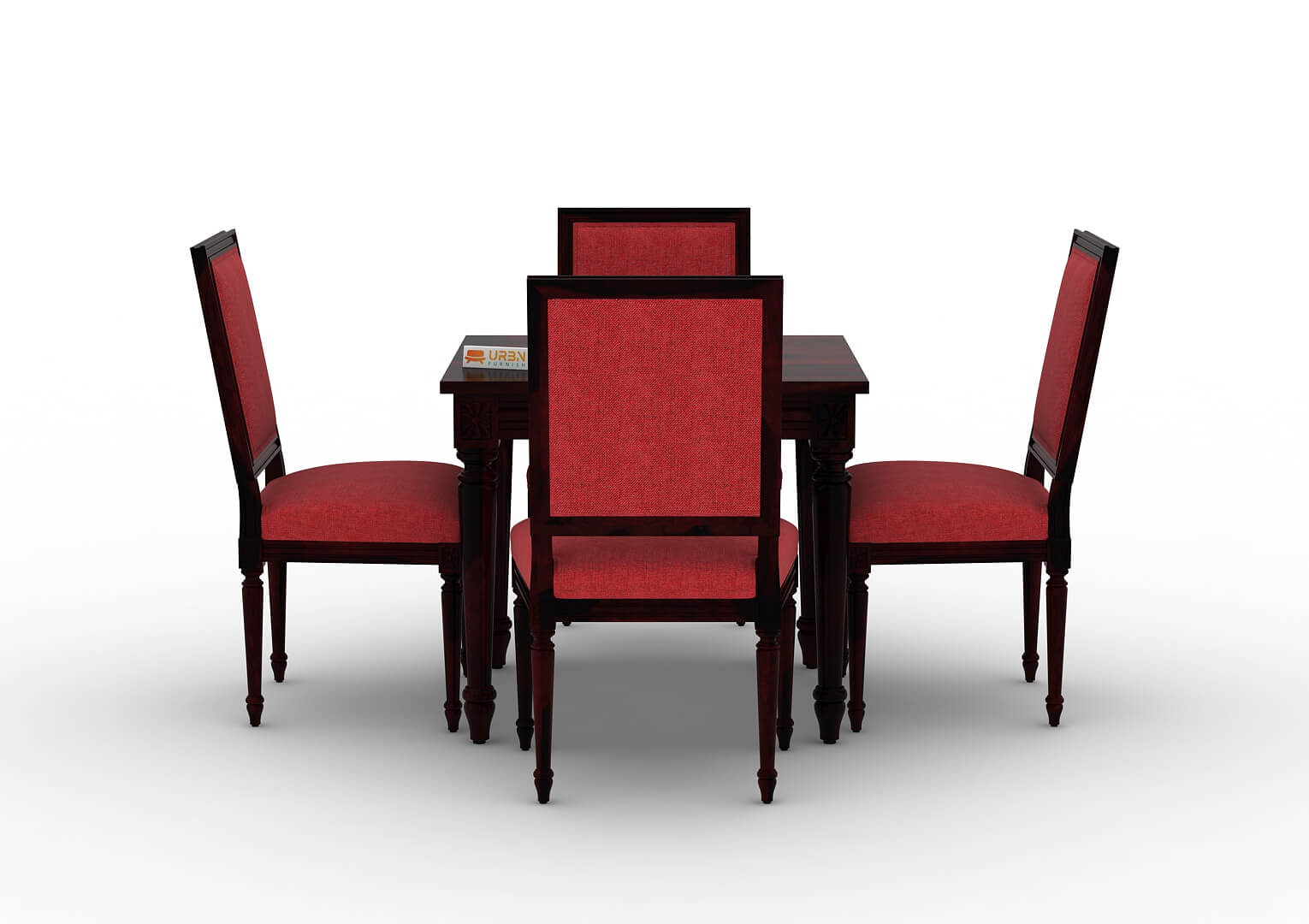 Carolina-4-Seater-Dining-Set-Walnut-Red_2