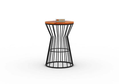 Carran-Round-End-Side-Table-Black-Honey_2