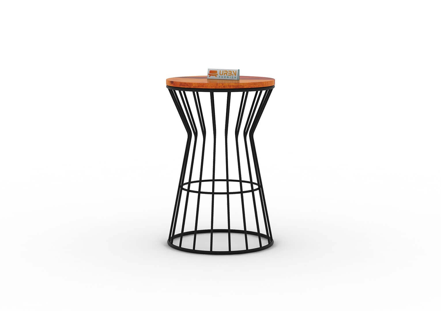 Carran-Round-End-Side-Table-Black-Honey_3