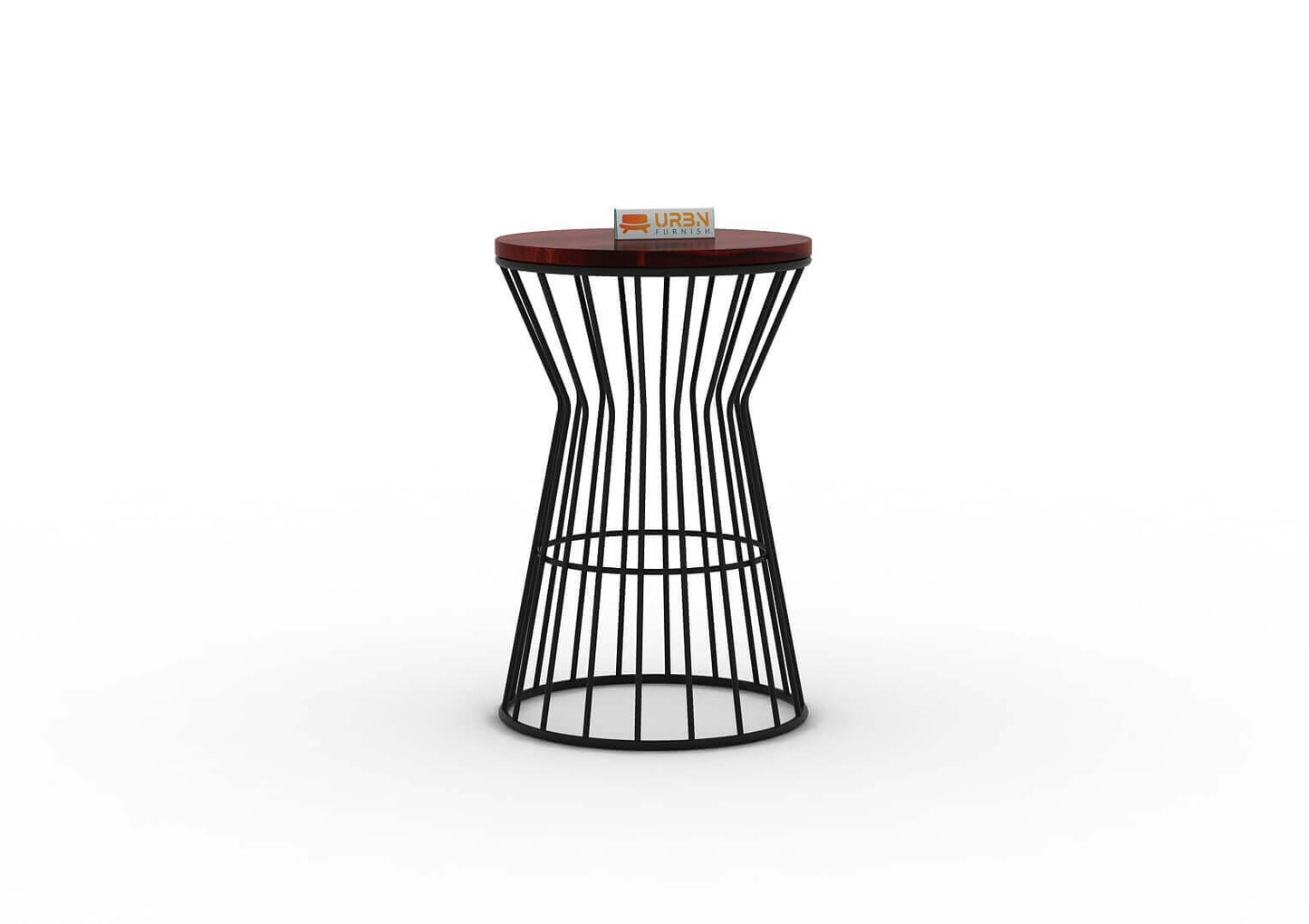 Carran-Round-End-Side-Table-Black-Mahogany_2