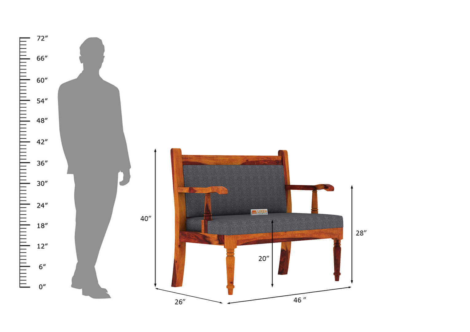 Ceres Bench - Urbnfurnish