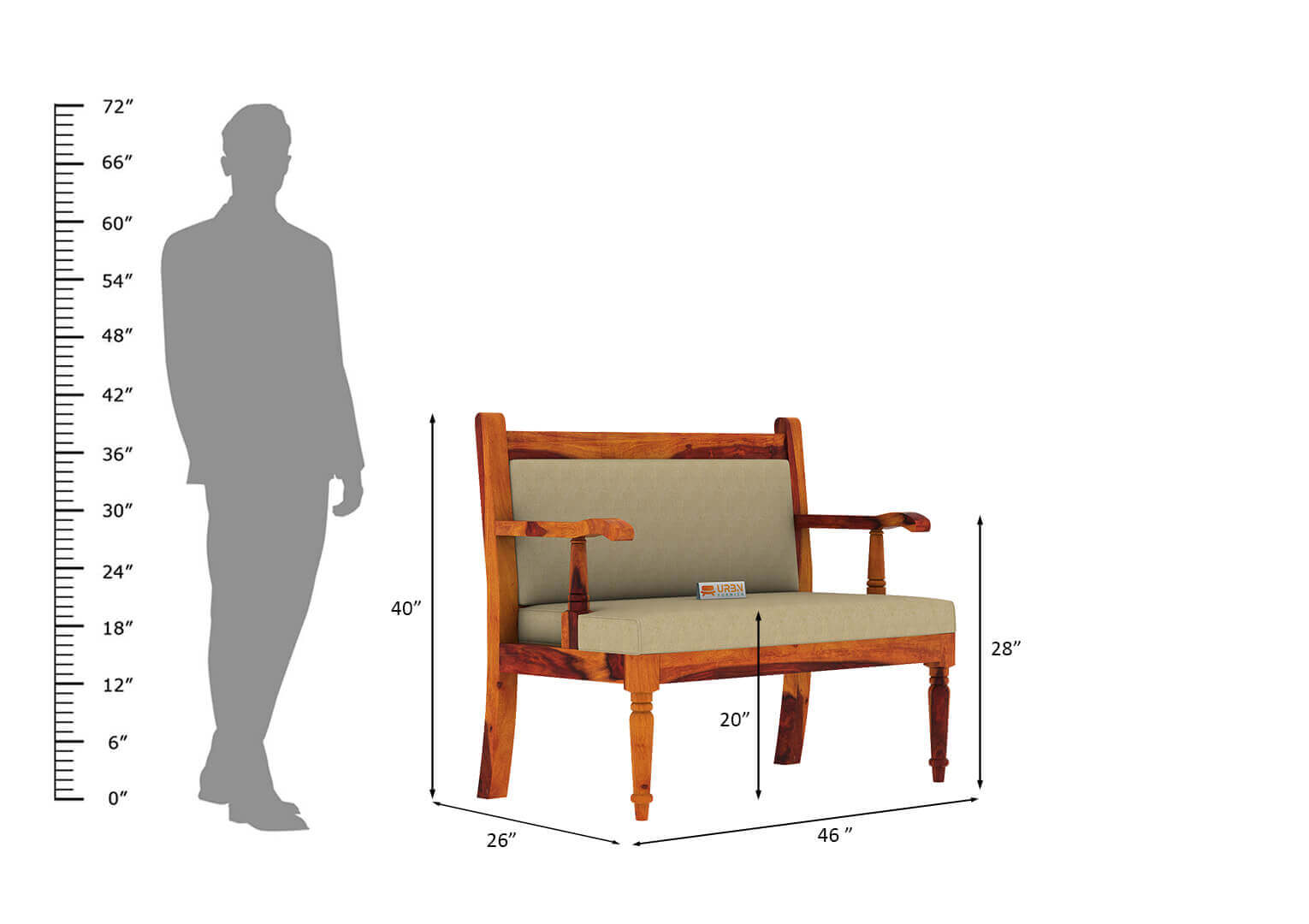 Ceres Bench - Urbnfurnish