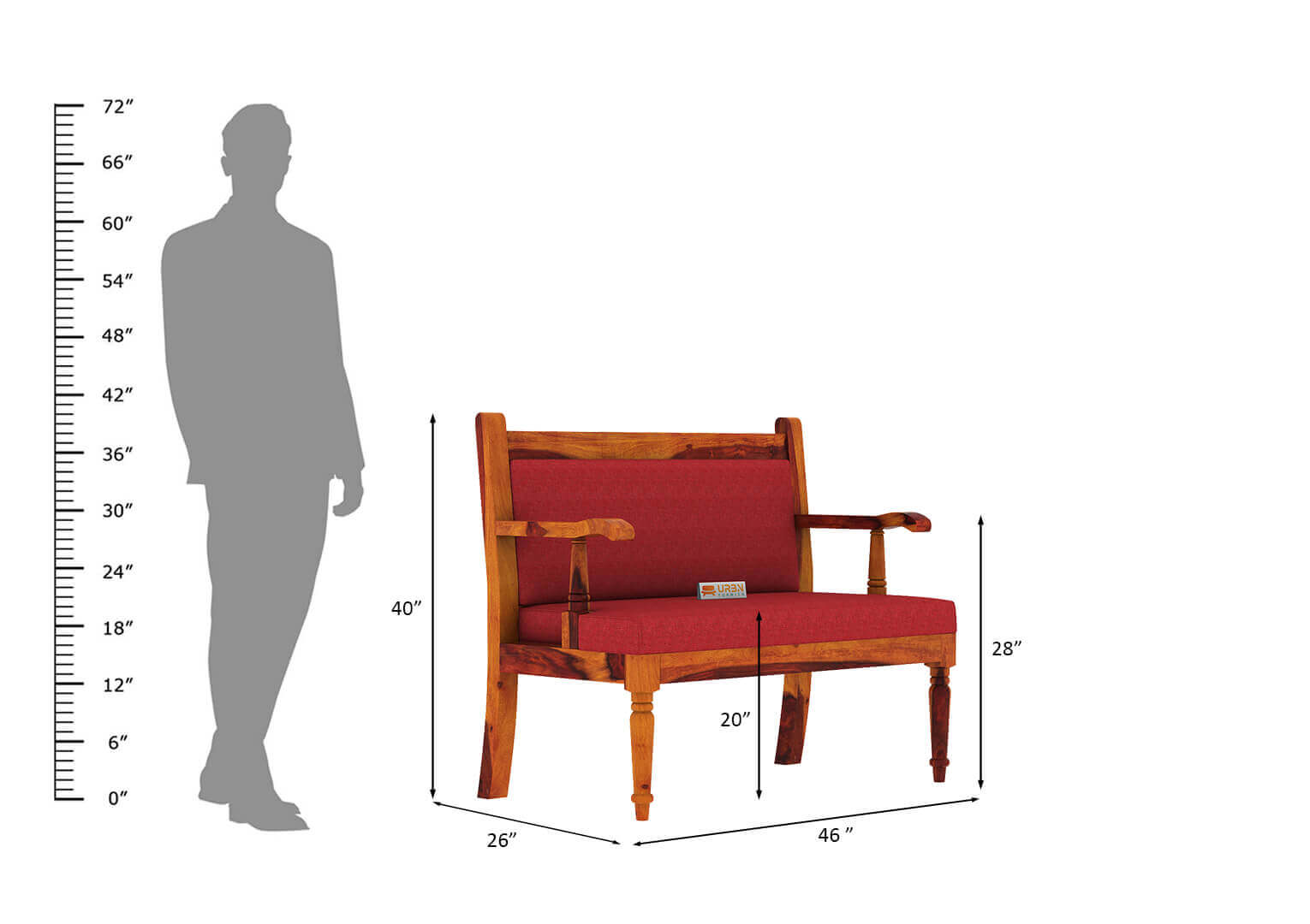 Ceres Bench - Urbnfurnish