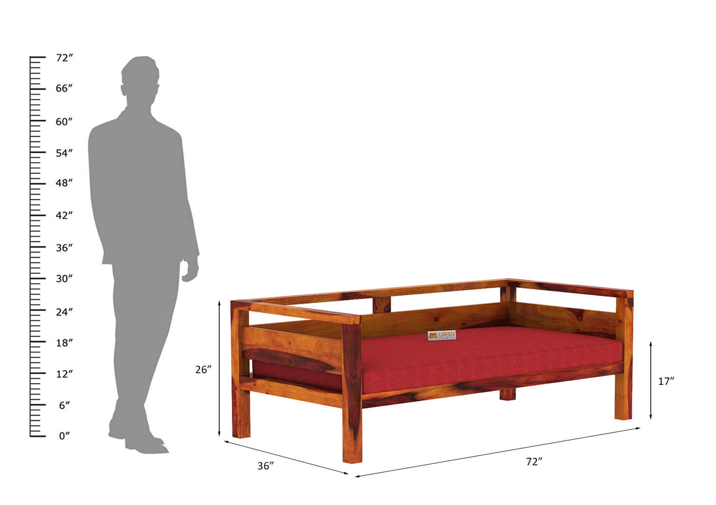 Chaise Longue Divan - Urbnfurnish