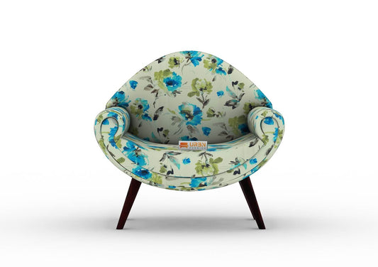 Cizre Lounge Chair (Printed Fabric) - Urbnfurnish