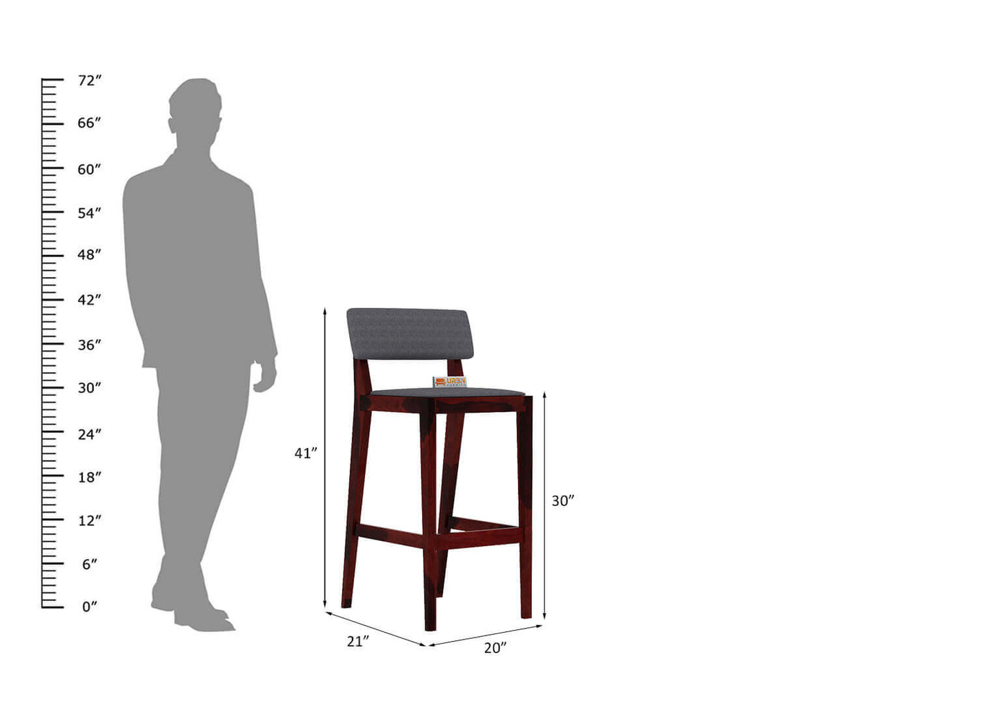 Classic-Bar-Chair-Mahogany-Gray_4