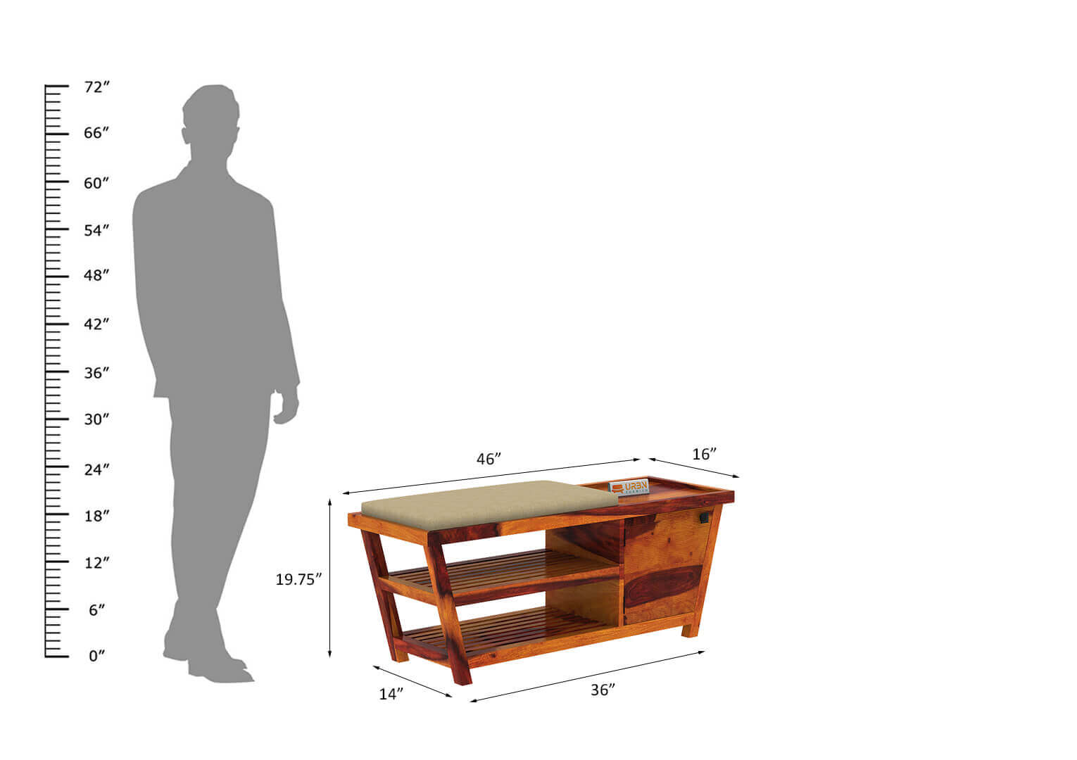 Corral Shoe Rack - Urbnfurnish