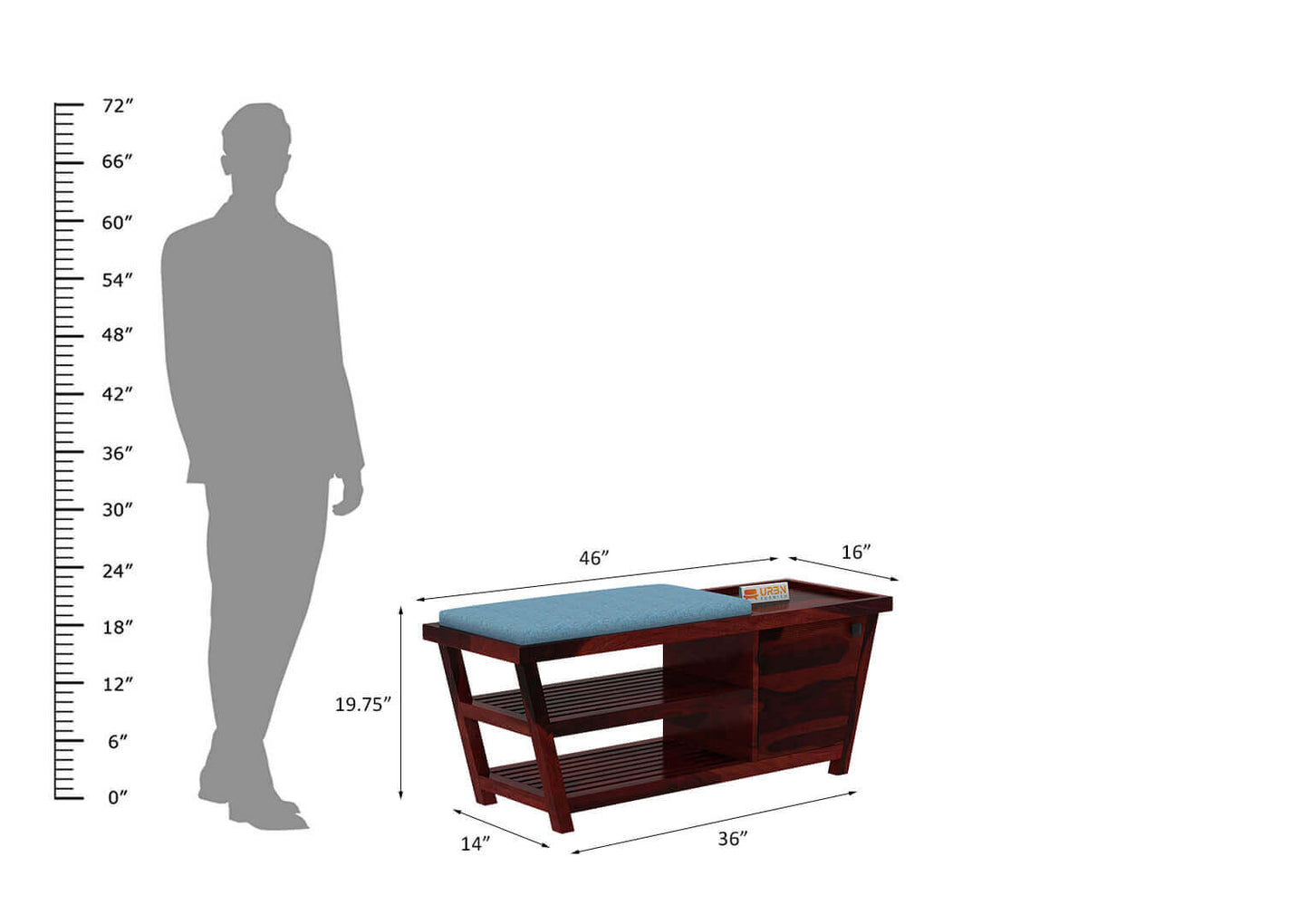 Corral Shoe Rack - Urbnfurnish
