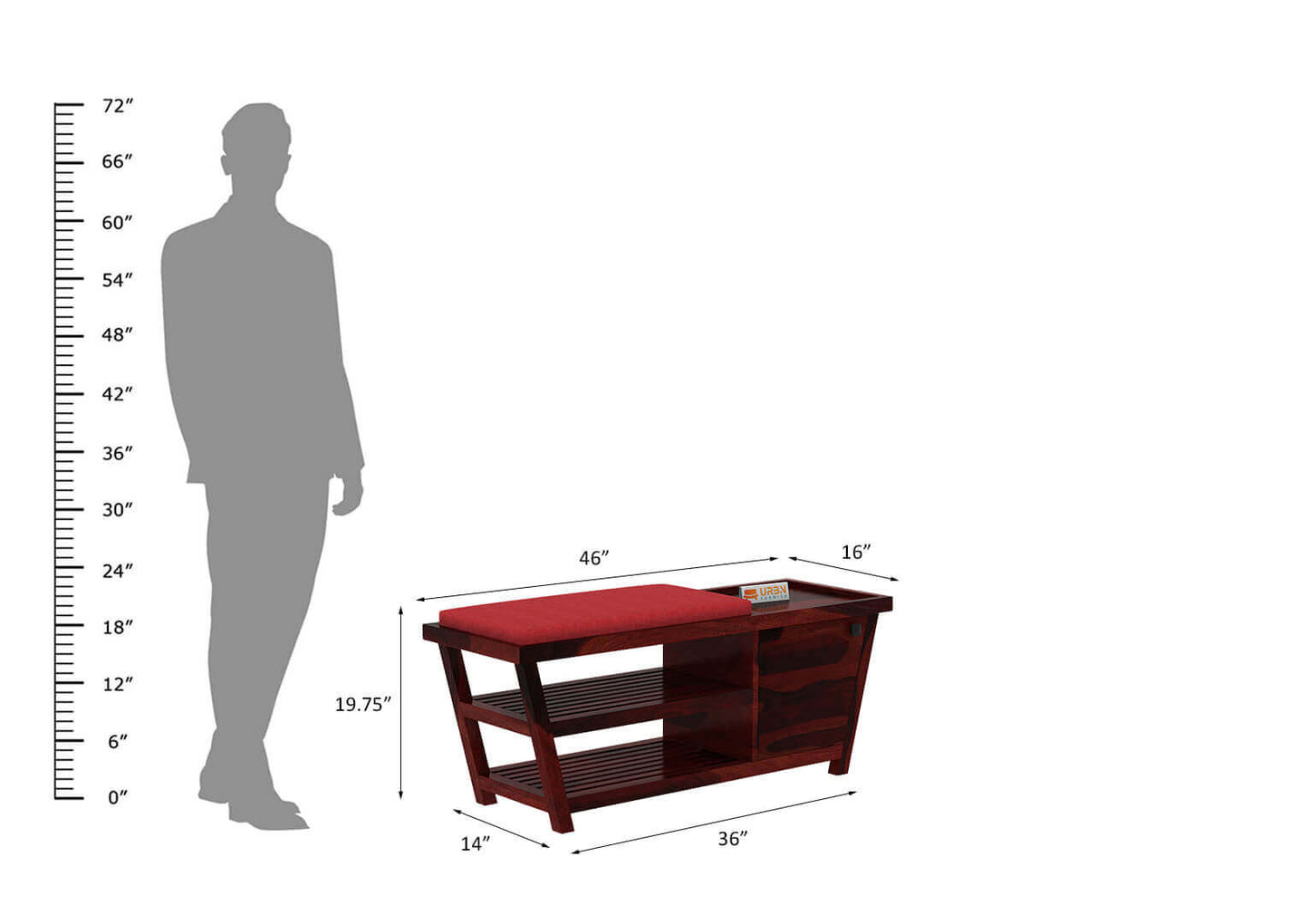 Corral Shoe Rack - Urbnfurnish