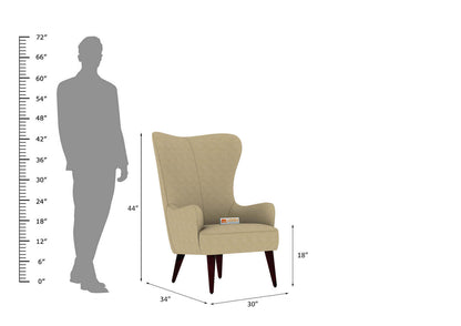 Cransebill Wingback Chair - Urbnfurnish