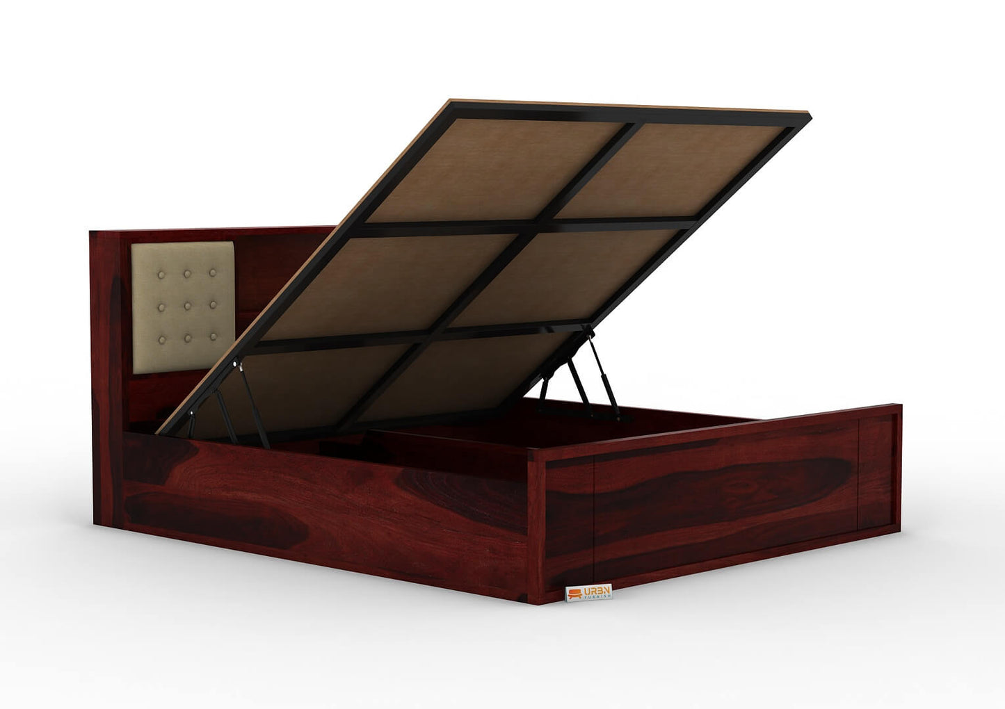 Crescent-Hydraulic-Bed-Mahogany_7