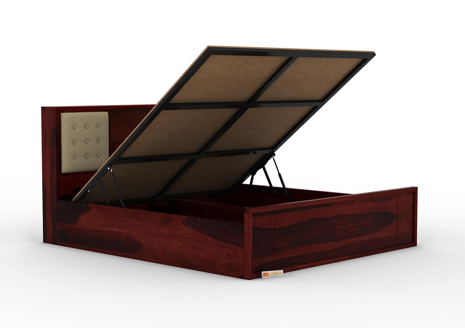 Crescent-Hydraulic-Bed-Mahogany_7