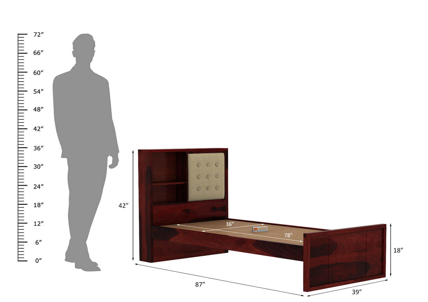 Crescent-Single-Bed-Mahogany_7