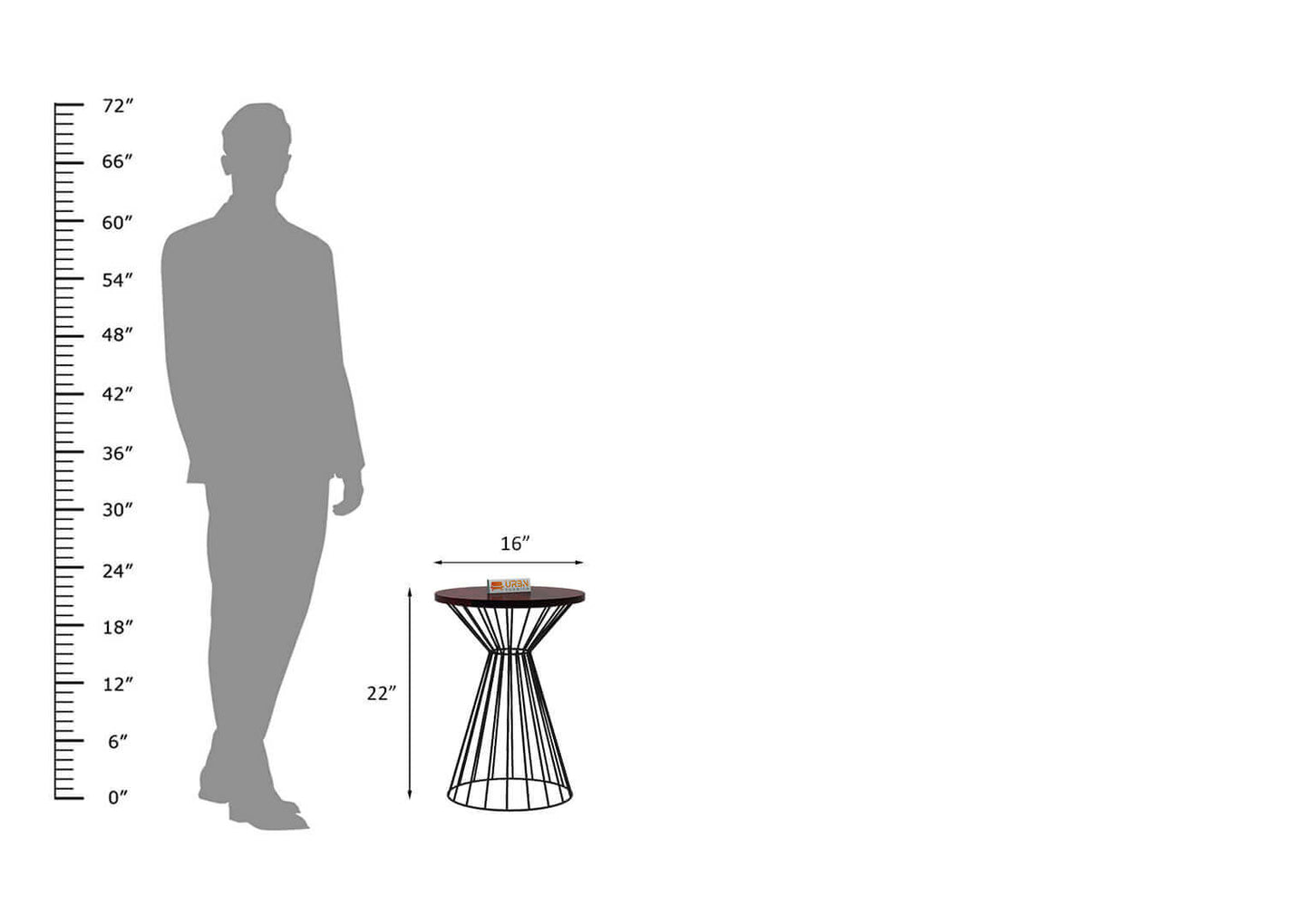 Cresent-Round-End-Side-Table-Black-Walnut_4