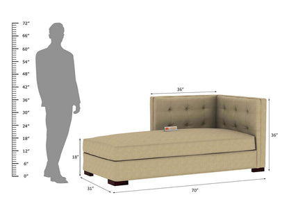 Crisanta Chaise Lounge - Urbnfurnish