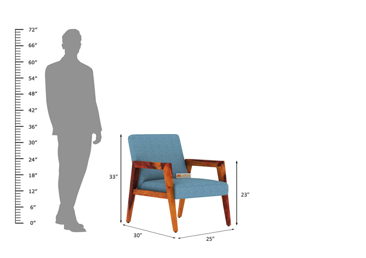 Crister Arm Chair - Urbnfurnish