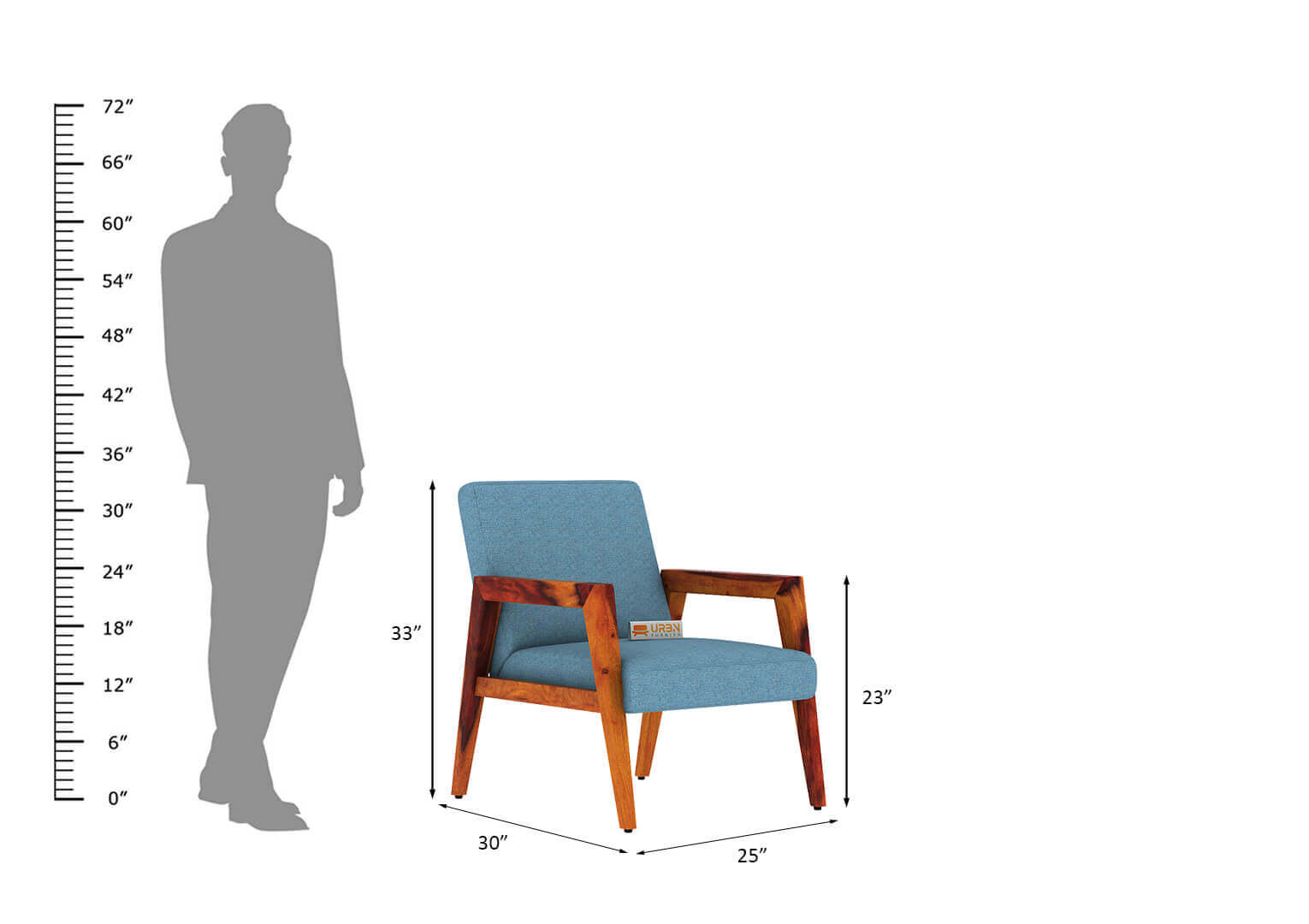 Crister Arm Chair - Urbnfurnish