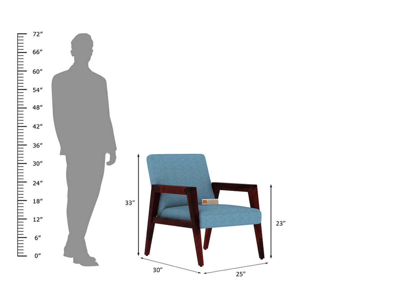 Crister Arm Chair - Urbnfurnish