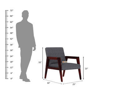 Crister Arm Chair - Urbnfurnish