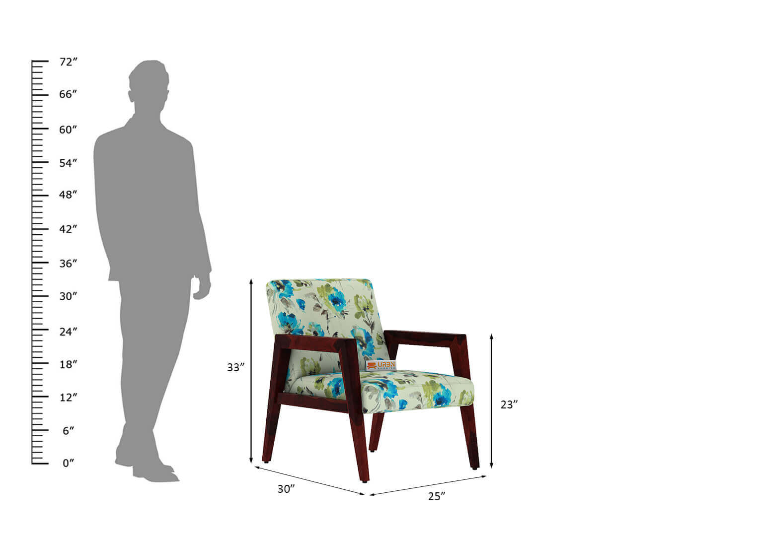 Crister Arm Chair - Urbnfurnish