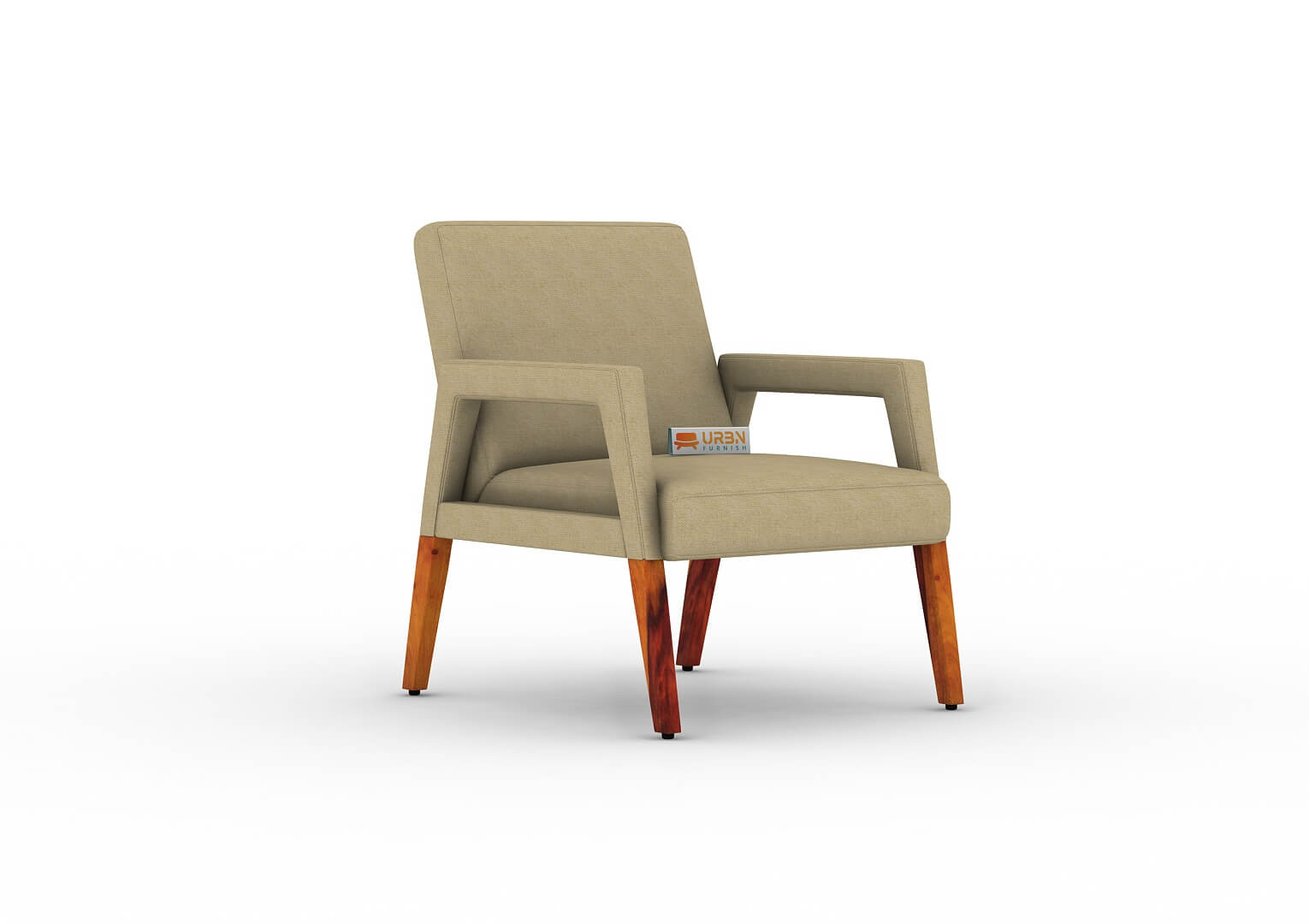 Crister Arm Chair with Cushion Arm - Urbnfurnish