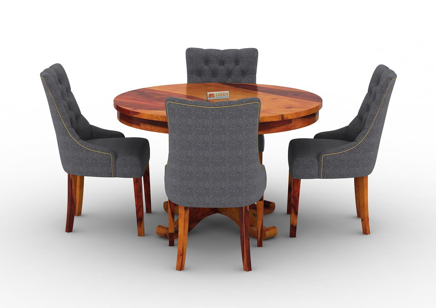 Driti-4-Seater-Round-Dining-Set-Honey-Gray_2