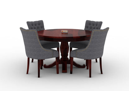 Driti-4-Seater-Round-Dining-Set-Mahogany-Gray_3