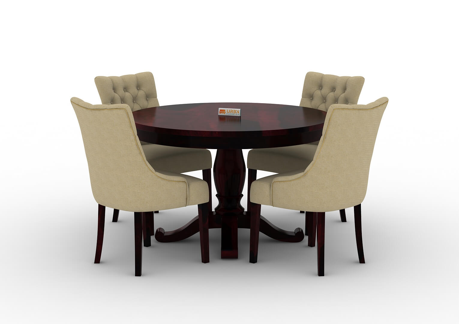 Driti-4-Seater-Round-Dining-Set-Walnut-Ivory_3