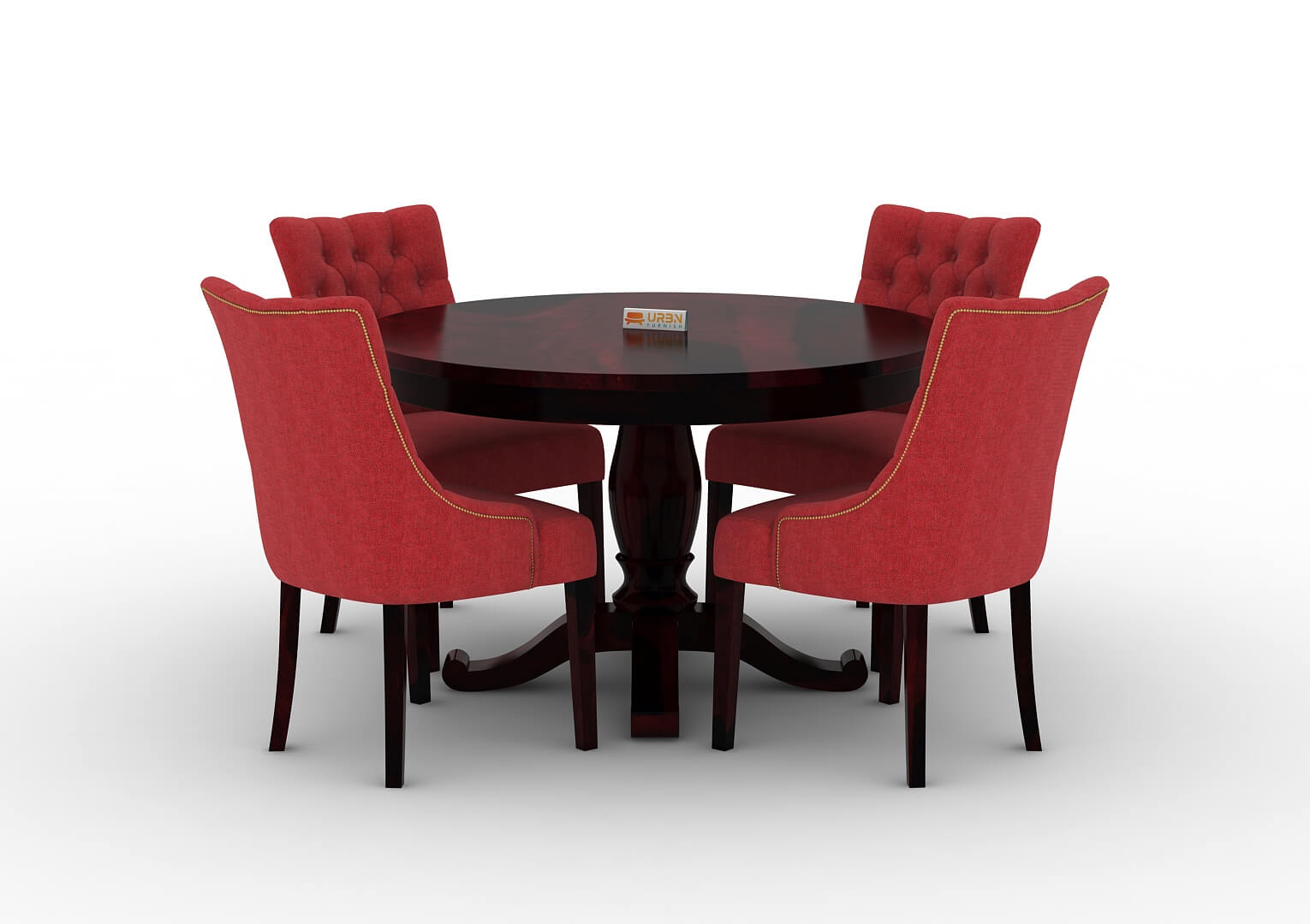 Driti-4-Seater-Round-Dining-Set-Walnut-Red_3