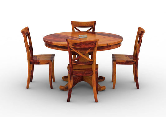 Driti-Rimana-4-Seater-Round-Dining-Set-Honey_2