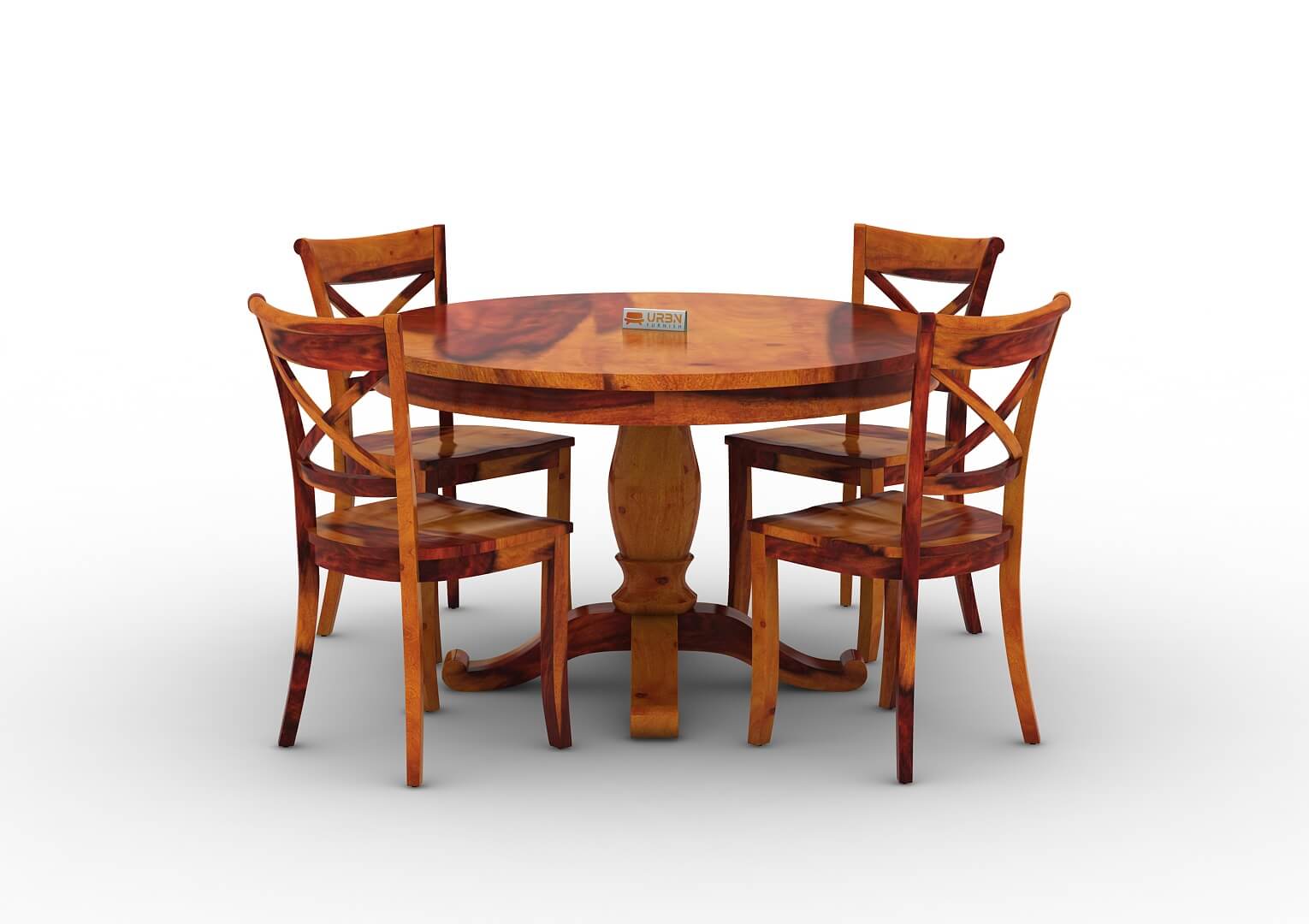 Driti-Rimana-4-Seater-Round-Dining-Set-Honey_3