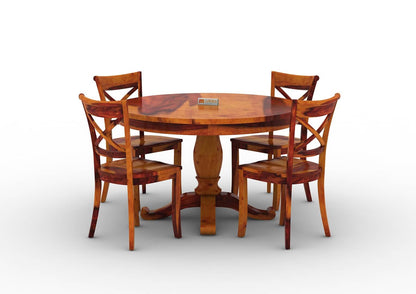 Driti-Rimana-4-Seater-Round-Dining-Set-Honey_3