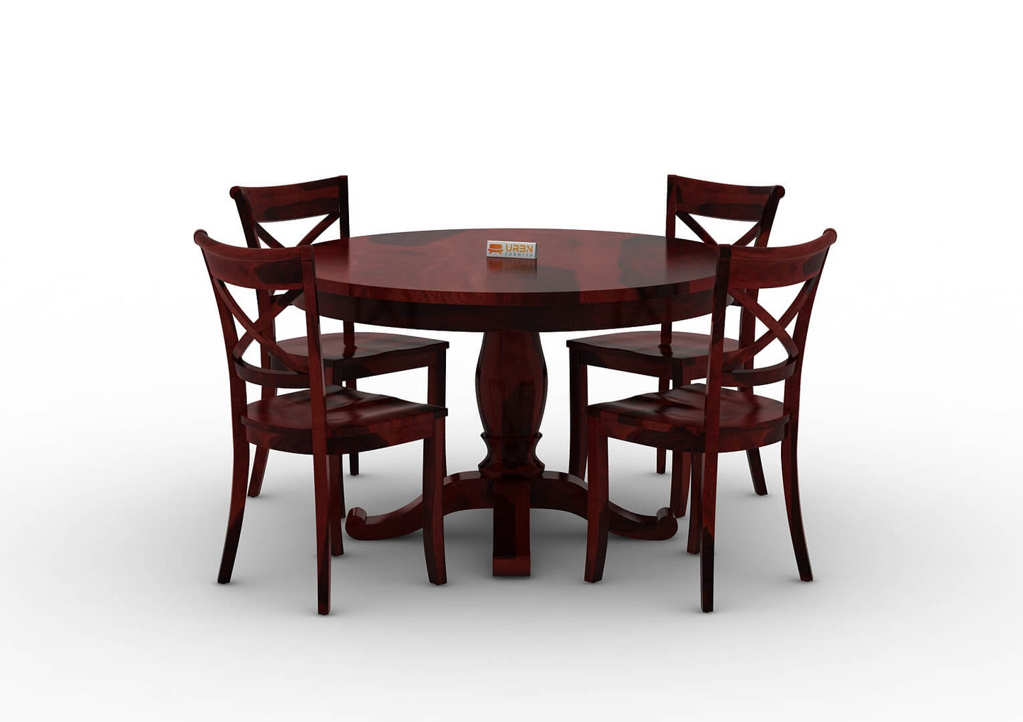 Driti-Rimana-4-Seater-Round-Dining-Set-Mahogany_3