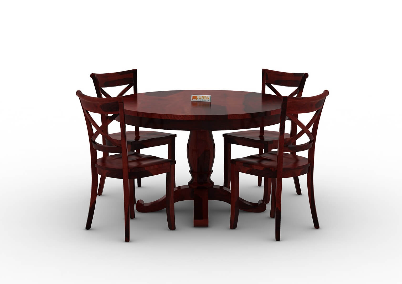 Driti-Rimana-4-Seater-Round-Dining-Set-Mahogany_3