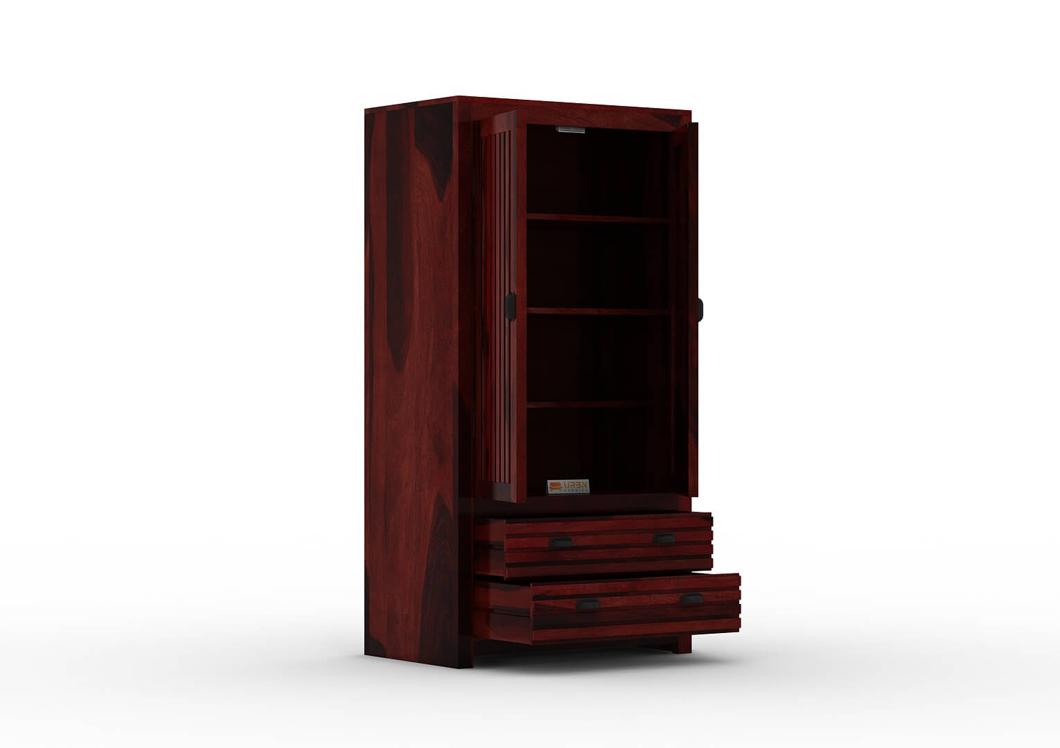Effete-2-Door-Wardrobe-Mahogany_5