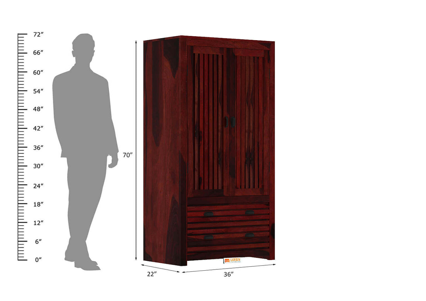 Effete-2-Door-Wardrobe-Mahogany_6