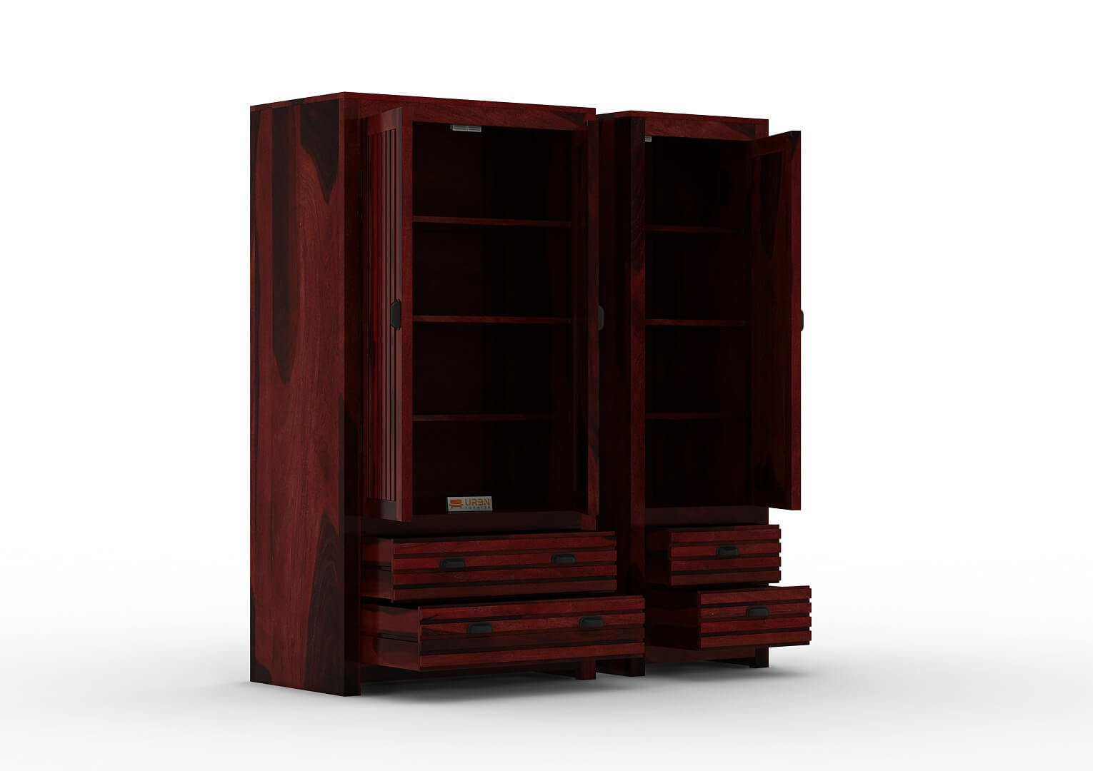 Effete-3-Door-Wardrobe-Mahogany_7